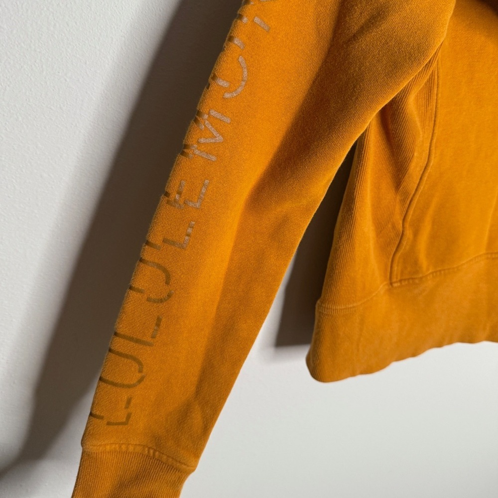 Lululemon Scuba Women's 4 Gold Lunar New Year Hoodie Zip Up Jacket Casual Gym - Picture 5 of 7
